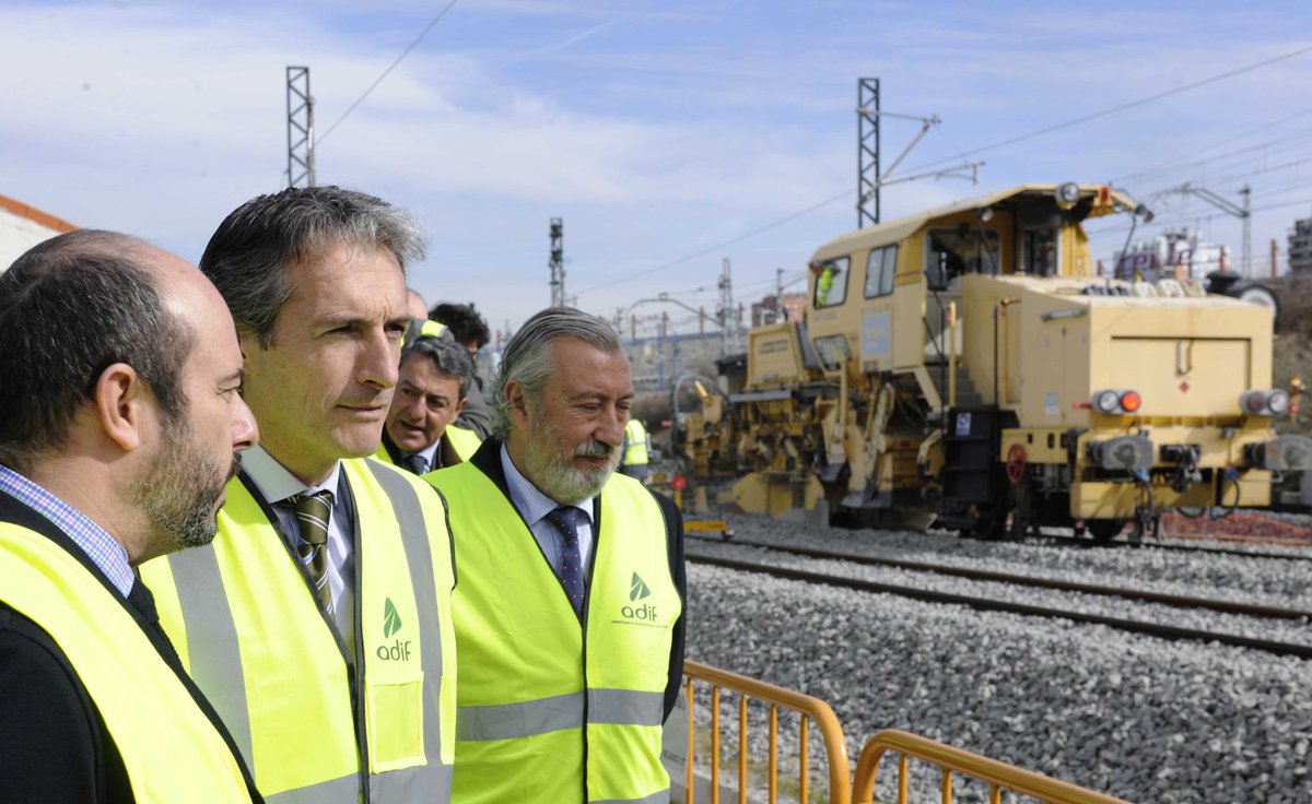 Íñigo de la Serna visita les obres d'Atocha-Chamartín