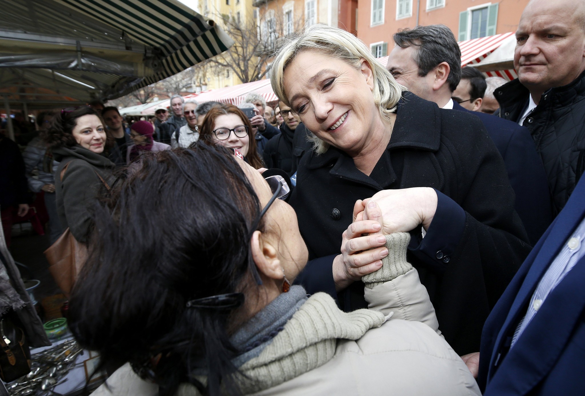 Marine Le Pen a Niza / Efe