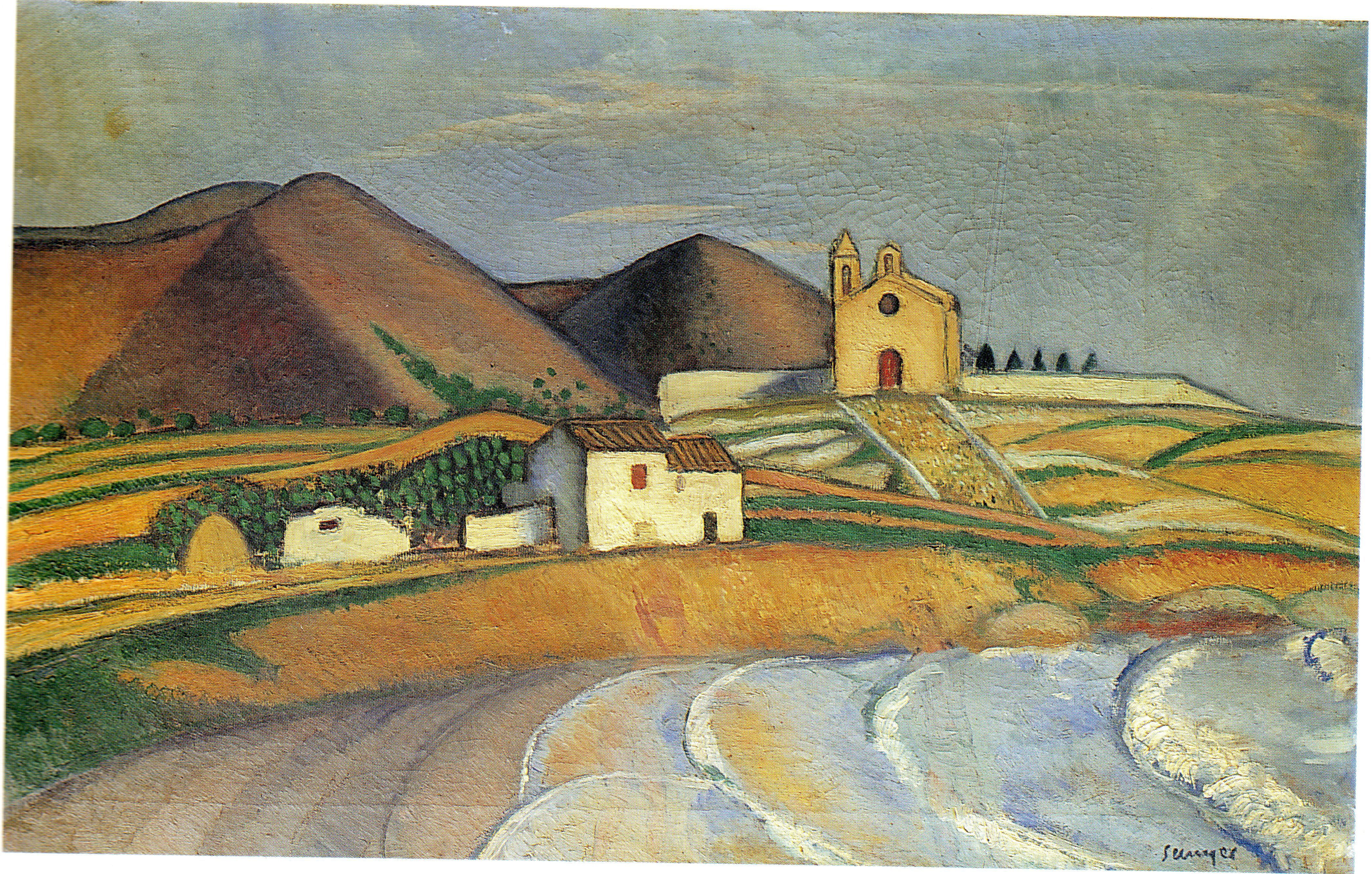 Joaquim Sunyer, Platja de Sant Sebastià, 1909