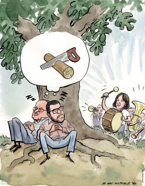 L'ANC desperta els governants
