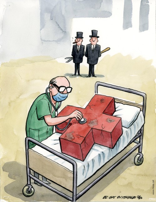 La sanitat, maltractada
