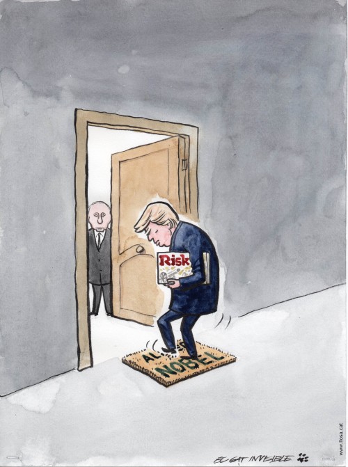 La decepció de Trump amb el Nobel