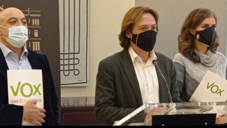 Dirigents de Vox a les Illes Balears. Europa Press