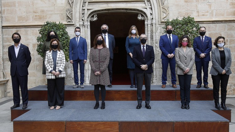 Els nous integrants del Govern balear. Europa Press