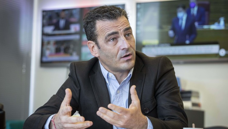 Àlfred Costa, director general d'À Punt. Miguel Lorenzo