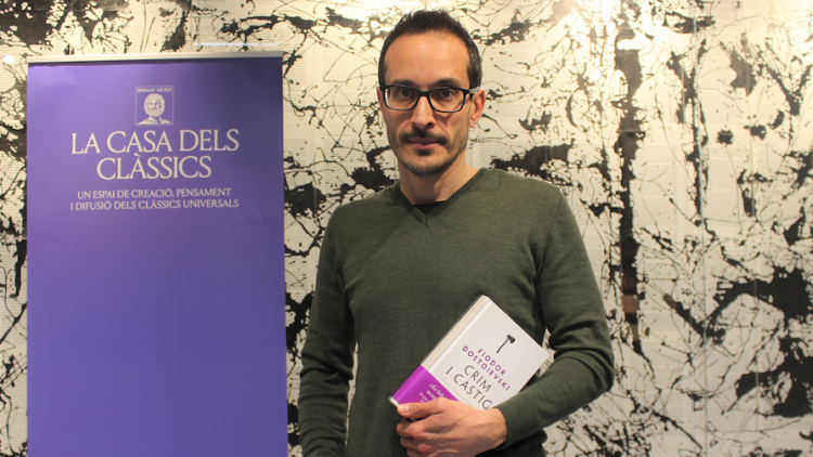 Miquel Cabal ha fet la nova traducció de 'Crim i càstig'