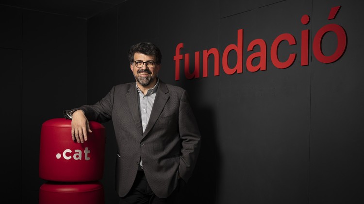 Genís Roca, president de la Fundació .cat. Jordi Play