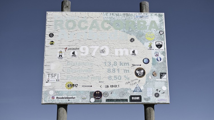 Al cim de Rocacorba. Eliseu T. Climent