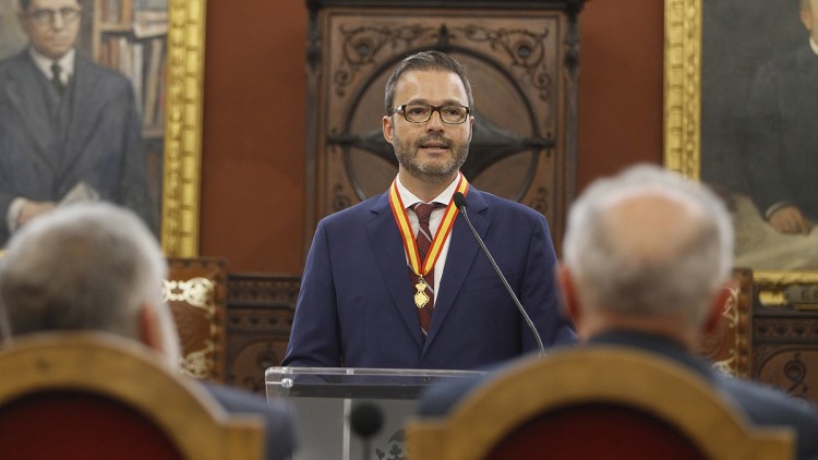 José Hila, batlle de Palma, el dia de la seua investidura. Europa Press