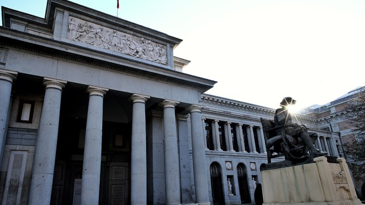 Entrada al Museu del Prado de Madrid. Europa Press