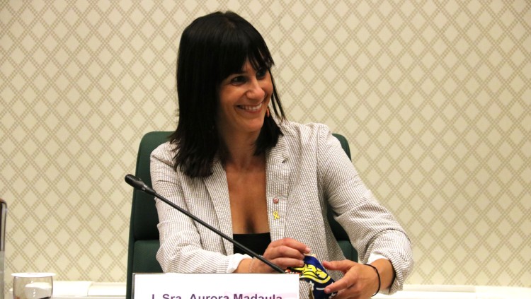 La diputada de Junts per Catalunya Aurora Madaula. Agència Catalana de Notícies