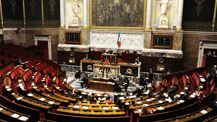 Panoràmica de l'Assemblea Nacional Francesa. Viquipèdia