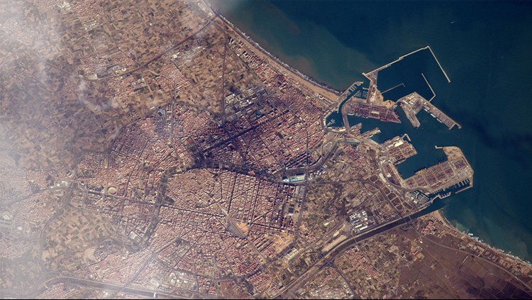 Imatge àrea de la ciutat de València|EL TEMPS. Antoni Payà