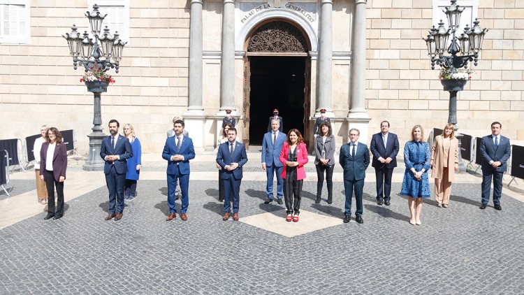 Presa de possessió dels nous consellers de la Generalitat de Catalunya. Agència Catalana de Notícies