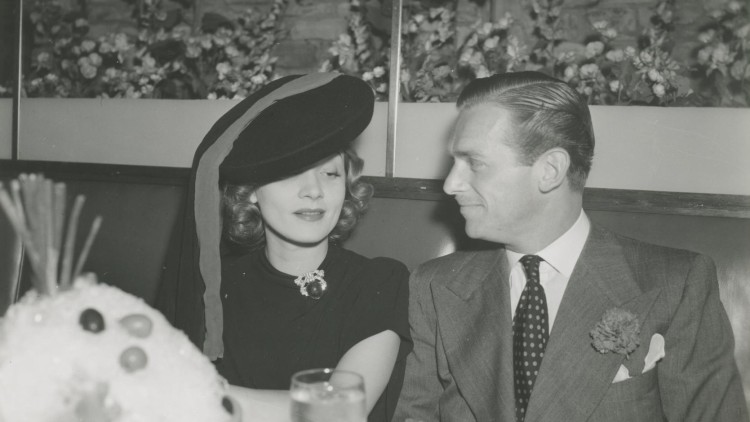 Marlene Dietrich amb l'actor Douglas Fairbanks