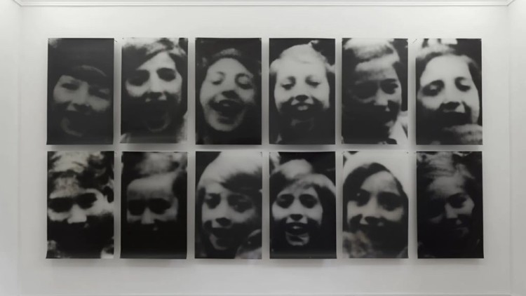 Christian Boltanski, “Retrats”. Exposició “Danach”, Galeria Kewenig, Berlin, 2021.
