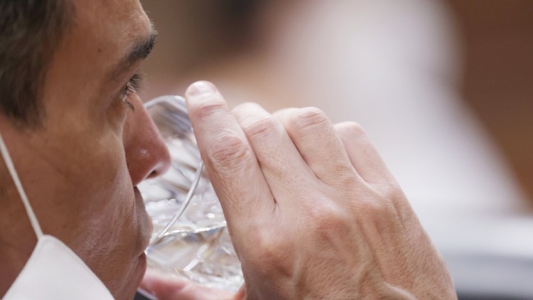 El president espanyol, Pedro Sánchez, en una sessió parlamentària recent celebrada al Congrés.. Europa Press