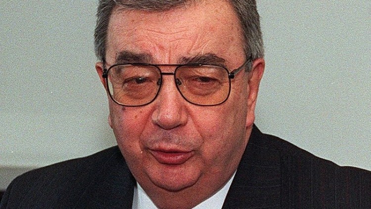 Ievguieni Primakov, ex-alt-càrrec rus, avi d'un presumpte contacte del cap de l'oficina del president Puigdemont. Robert D. Ward, Public domain, via Wikimedia Commons