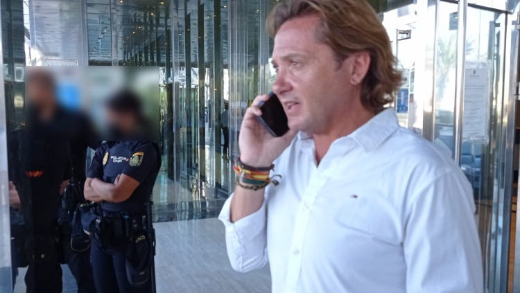 El portaveu de Vox al Parlament balear, Jorge Campos. Europa Press