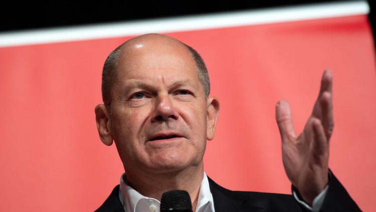 Olaf Scholz, candidat de l'SPD, el més votat a les eleccions alemanyes. Europa Press
