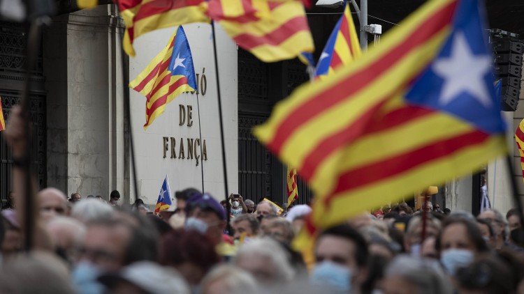 Imatge de la Diada del 2021. Jordi Play