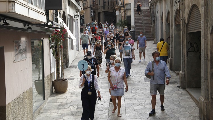 Creuristes per Palma. Europa Press