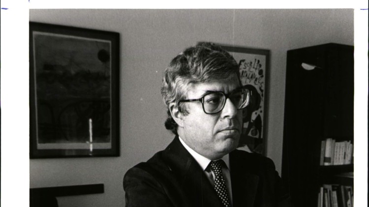 Francesc Vallverdú, guanyador del Premi Joan Fuster d'Assaig el 1972. Arxiu EL TEMPS