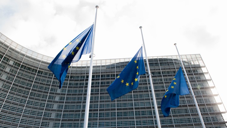 Edifici Berlaymont de la Comissió Europea a Brussel·les. Agència Catalana de Notícies