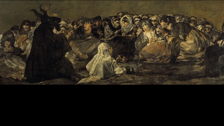 'L’aquelarre' o 'El gran cabró' de Goya