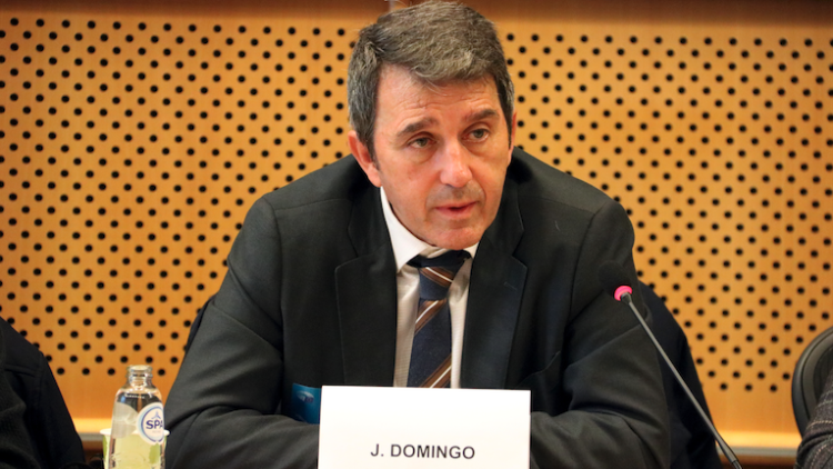 José Domingo, el ciutadà que va "acollonir" l'Albert Rivera . ACN