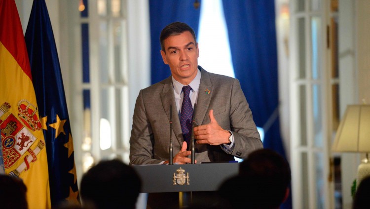 El president espanyol, Pedro Sánchez, en un acte recent. Europa Press