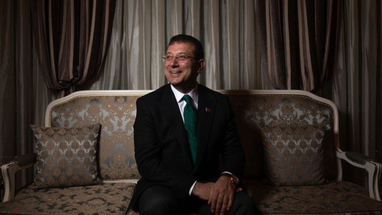 L'alcalde d'Istanbul, Ekrem İmamoğlu. Der Spiegel