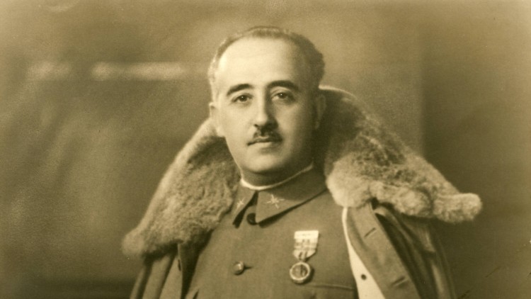El dictador criminal Francisco Franco
