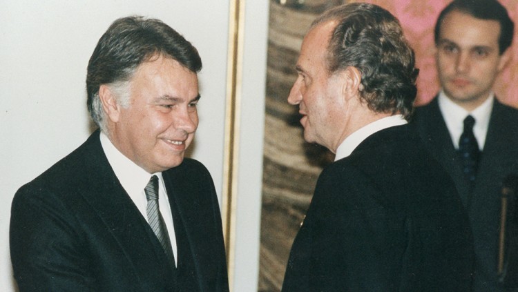 Felipe González i Joan Carles de Borbó