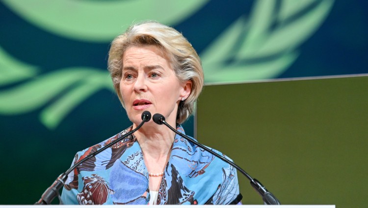 La presidenta de la Comissió Europea, Ursula Von der Leyen. Agència Catalana de Notícies