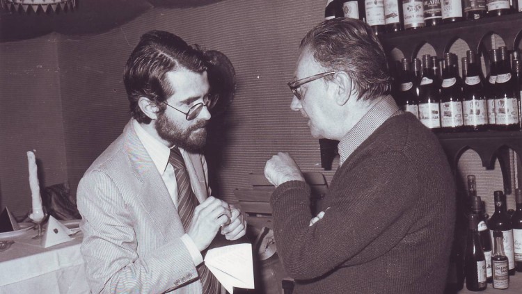 Daniel Giralt-Miracle amb Joan Brossa. Homenatge a Paco Casamajor (1976)