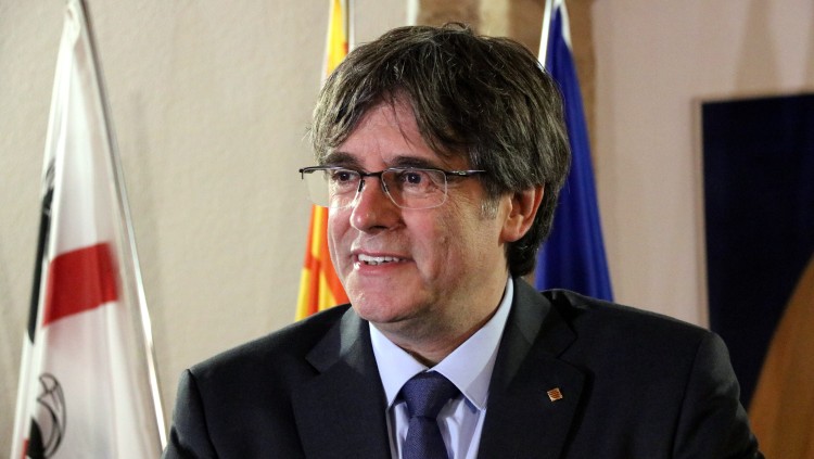 El president Puigdemont a Sardenya. Agència Catalana de Notícies
