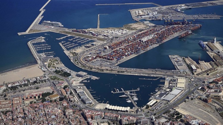 Imatge àrea del port de València| Europa Press