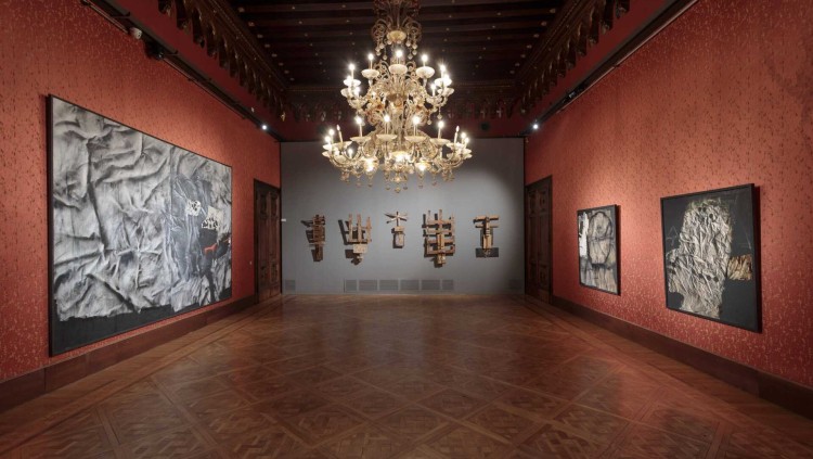 Vista de l'exposició d'Antoni Clavé