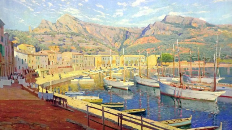 El Port de Sòller segons Santiago Rusiñol