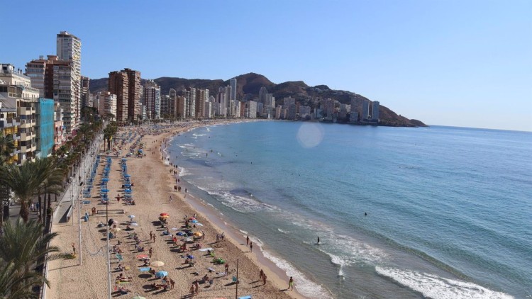 La platja de Benidorm| Europa Press