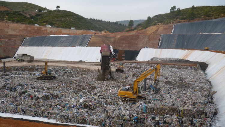 Imatge de l'abocador de Dos Aigües, on està projectada una ampliació| EMTRE