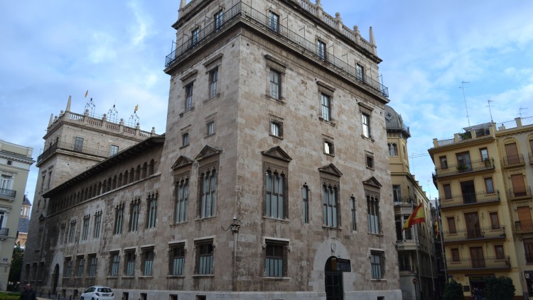 Façana de la Generalitat Valenciana| Viquipèdia
