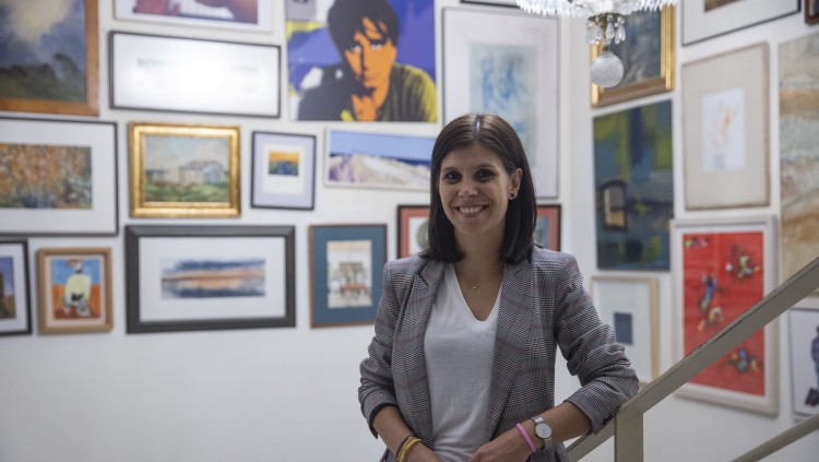 La portaveu dels republicans al Parlament de Catalunya, Marta Vilalta, durant l'entrevista a El Micalet| Eva Máñez