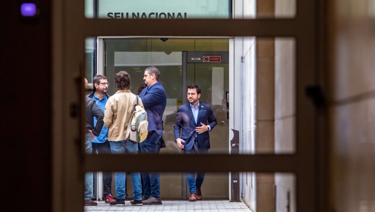 El president català, Pere Aragonès. Europa Press