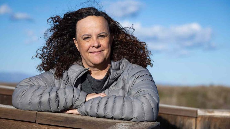 Susanna Abellà, portaveu de la Plataforma en Defensa de l'Ebre.. CARME RIPOLLÉS