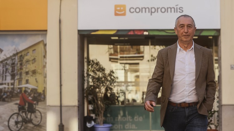 Joan Baldoví, candidat de Compromís a la Generalitat Valenciana. Europa Press