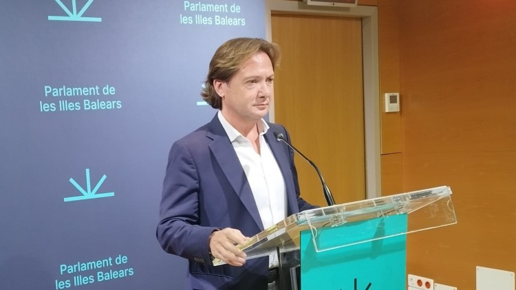 El líder de Vox a les Illes Balears, Jorge Campos. Europa Press