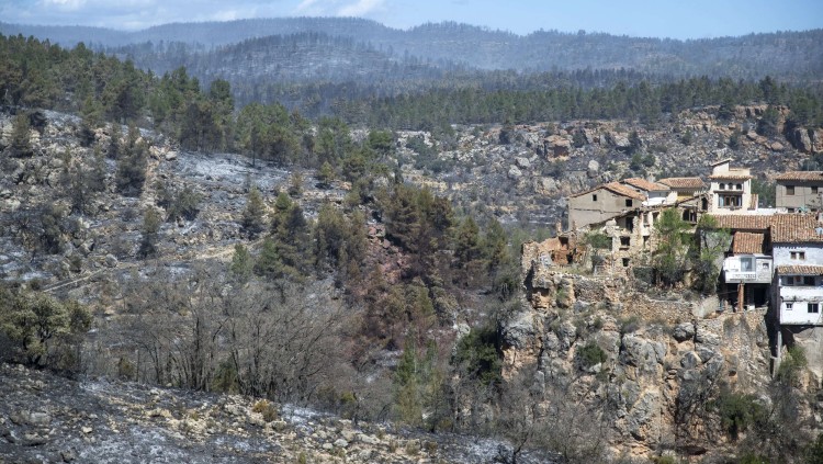Incendi a l'Alt Millars. Europa Press