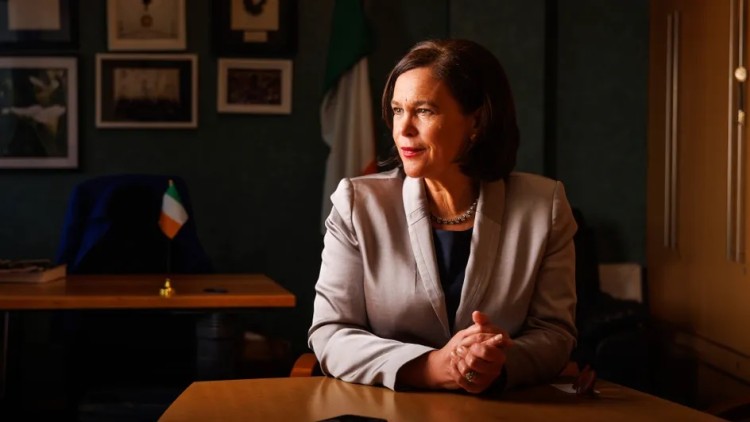 Mary Lou McDonald, líder del Sinn Féin. Der Spiegel